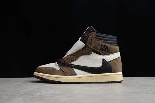 【360】[CD4487-100]-[TRAVIS SCOTT X AIR JORDAN 1 RETRO HIGH OG MOCHA SAIL/DARK MOCHA-UNIVERSITY]