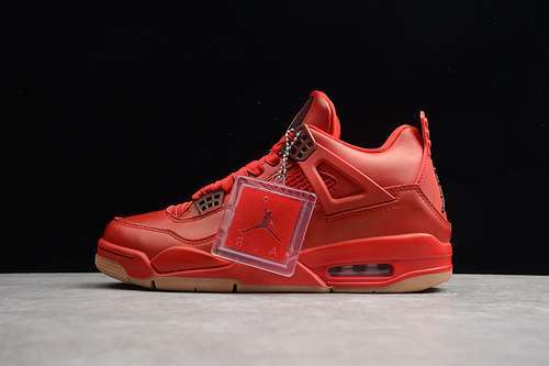 [AV3914-600]-[AIR JORDAN 4 RETRO NRG SINGLES DAY FIRE RED/SUMMIT WHITE-BLACK]-[MAN:40-46]-[OG00222]
