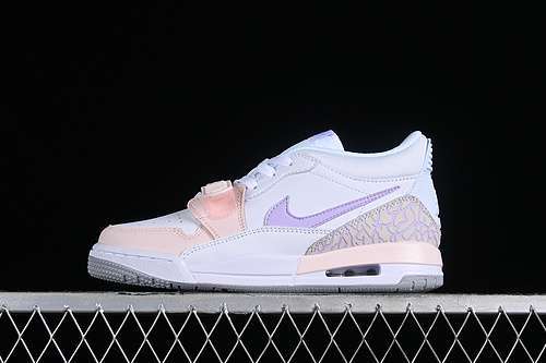 【300】[HF0747-151]-[AIR JORDAN LEGACY AJ312 LOW WHITE/GREY/PURPLE/PINK]-[WOMAN:36-39]-[MAN:40-47.5]