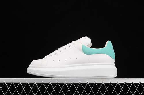 【580】[ALE*XANDER MCQUEEN WHITE/WHITE/MINT GREEN]-[WOMAN:35-40]