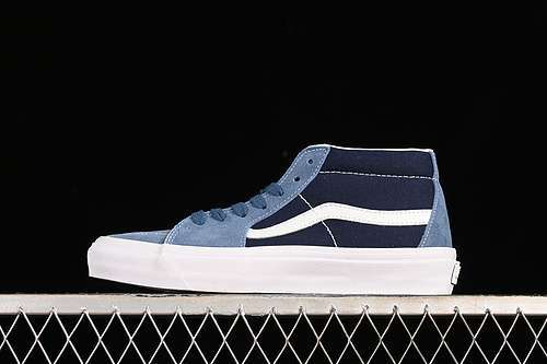 【230】[VN000CQQDWR]-[PREMIUM SK8-MID REISSUE 83 NAVY/WHITE]-[WOMAN:35-39]-[MAN:40-44]