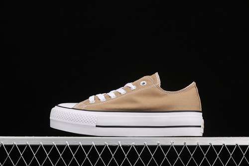 【240】[5CL367]-[CHUCK TAYLOR ALL-STAR LIFT KHAKI/WHITE/BEIGE]-[WOMAN:35-40]