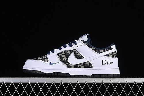 【300】[DR9158-007]-[SB DUNK LOW WHITE/BLUE/GREY]-[WOMAN:36-39]-[MAN:40-45]