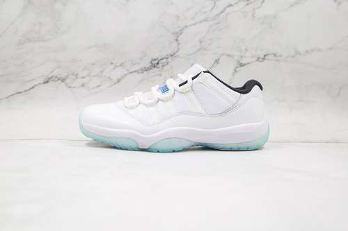 【460】[AV2187-117]-[AIR JORDAN 11 RETRO LOW WHITE/WHITE/BLACK/LEGEND BLUE]-[MAN:40-47.5]