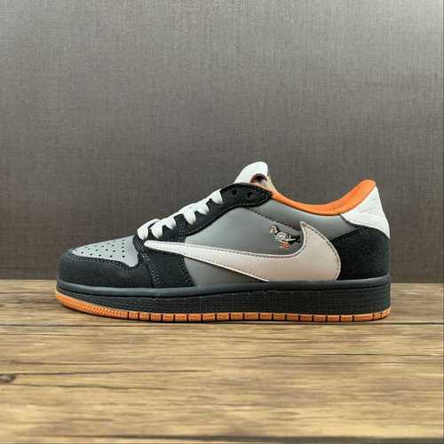 【270】[304292-011]-[AIR JORDAN 1 LOW MEDIUM GREY/WHITE-DARK GREY]-[WOMAN:36-39]-[MAN:40-45]