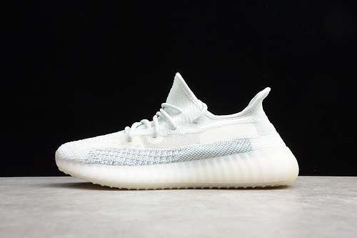 [FW5317]-[CJ YEEZY BOOST 350 V2 WHITE/CLOUD WHITE REFLECTIVE]-[UNISEX:36-47]