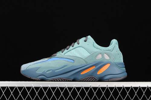 【420】[GZ2002]-[YEEZY BOOST 700 SEA BLUE/BLUE/ORANGE]-[WOMAN:36-39]-[MAN:40-48]