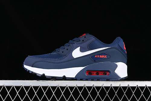 【250】[AJ1285-403]-[AIR MAX 90 WHITE/BLUE/RED]-[WOMAN:36-39]-[MAN:40-45]