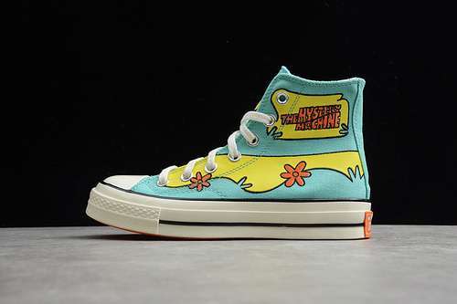 【260】[169072C]-[CHUCK TAYLOR ALL-STAR 70S HIGH SCOOBY-DOO BLUE/YELLOW/EGRET]-[UNISEX:35-44]