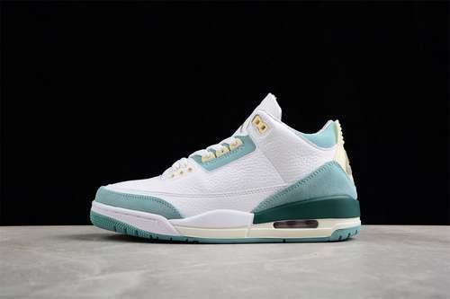 【460】[CT8532-130]-[NIEK AIR JORDAN 3 RETRO MARS STONE AJ3 BLUE/WHITE]-[MAN:40-47.5]