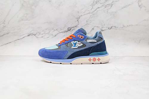【580】[L*V RUN AWAY DADSHOES DARK BLUE/BLACK/BEIGE-RED]-[WOMAN:35-39]-[MAN:40-45]