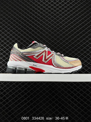 230 NB New Balance ML860 V2 Series Retro Dad Style Casual Sports Jogging with Silk Light Pigsy Leath