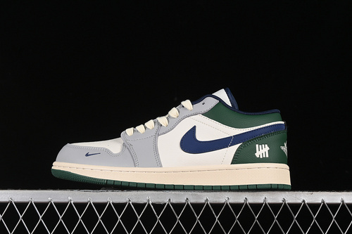 【360】[JJ8688-005]-[AIR JORDAN 1 LOW UN WHITE/GREY/GREEN/BLUE]-[WOMAN:36-39]-[MAN:40-45]