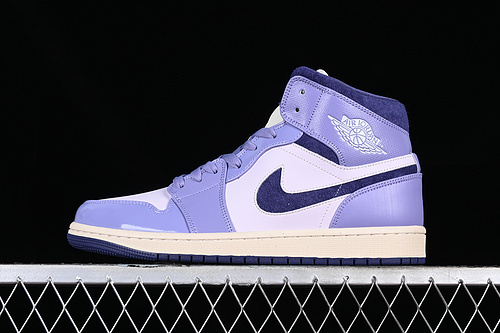 【320】[DZ3745-500]-[AIR JORDAN 1 MID  SKY PURPLE PURPLE/BLACK/BROWN]-[WOMAN:36-39]-[MAN:40-46]