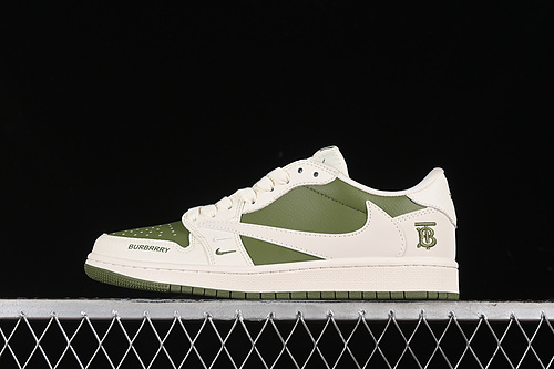 【360】[BB6588-311]-[TRAVIS SCOTT X FRAGMENT DESIGN X AIR JORDAN 1 LOW OG SP OFF WHITE/GREEN]-[36-45]