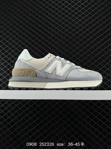 250 NB New Balance ML574 series low top classic retro casual running shoes, item number U574LGRG, si