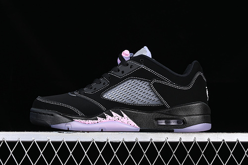 【360】[DX4355-015]-[AIR JORDAN 5 LOW DONGDAN PURPLE/BLACK/GREY]-[WOMAN:36-39]-[MAN:40-47.5]