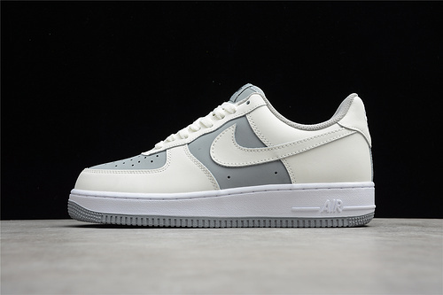 【300】[BV6088-301]-[AIR FORCE 1 LOW WHITE/WHITE/WOLF GREY]-[WOMAN:36-39]-[MAN:40-45]