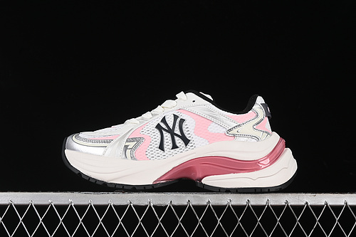 【270】[3ARNSPL4N50PKS]-[NY MLB BIGBALL CHUNKY CURVE WHITE/GREY/SILVER/PINK/BLACK]-[WOMAN:35-40]