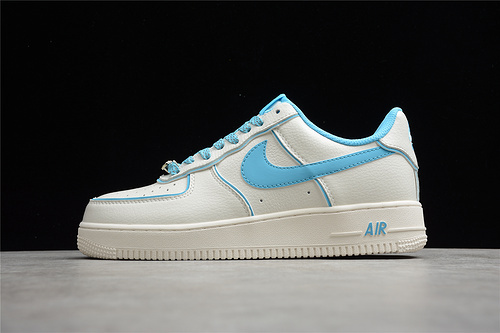 【360】[UH8958-066]-[AIR FORCE 1 LOW 07 SU19 BEIGE/BLUE/BEIGE]-[WOMAN:36-39]-[MAN:40-45]