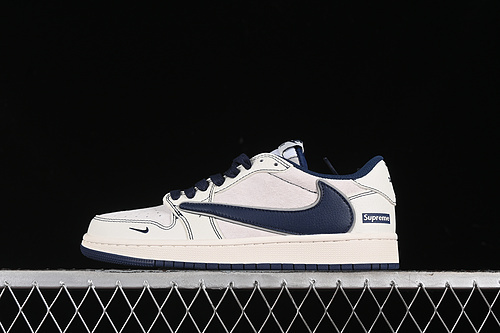 【360】[XZ2268-001]-[TRAVIS SCOTT X FRAGMENT DESIGN X AIR JORDAN 1 LOW OG SP WHITE/BLUE][UNISEX:36-45]