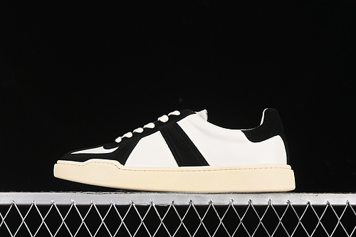 【360】[AUA301-006]-[FOOT INDUSTRY URBAN GERMAN TRAINER SNEAKER WHITE/GREY/BLACK]-[UNISEX:36-45]