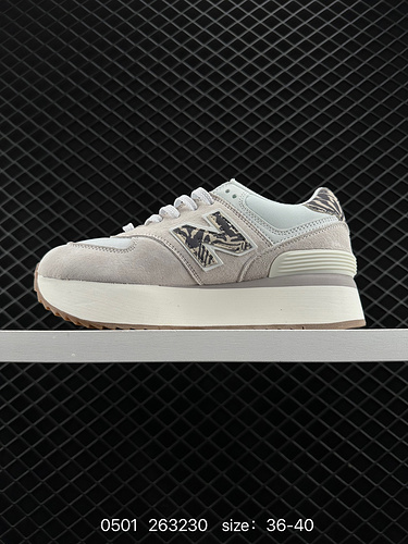 250 New Balance ML574 series low top thick soled classic retro casual sports running shoes, size 364