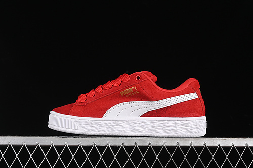 【240】[308220-02]-[SCUDERIA FERRARI X PUMA SUEDE XL ROSSO CORSA/WHITE]-[WOMAN:36-39]-[MAN:40-45]