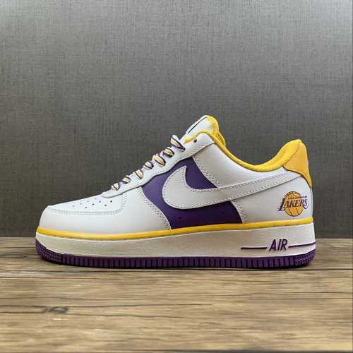 【340】[DC8864-001]-[AIR FORCE 1 LOW 07 75TH ANNIVERSARY WHITE/PURPLE/YELLOW]-[UNSIEX:36-45]