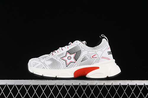 【280】[19W WHITE RED]-[DI*OR CHRONO WHITE/SILVER/BLACK/RED]-[WOMAN:36-39]-[MAN:40-45]