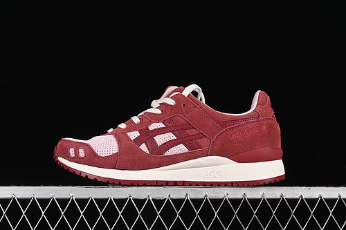 【300】[1201A296-700]-[ASICS GEL-LYTE III OG WATERSHED ROSE/BEET RED]-[WOMAN:36-39]-[MAN:40-45]