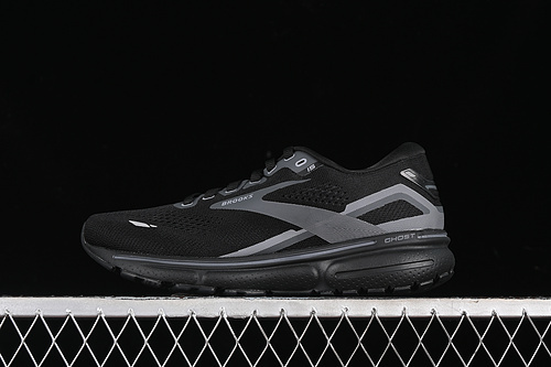 【280】[1103931D020]-[BROOKS GHOST 15 BLACK/GREY]-[MAN:40-45]