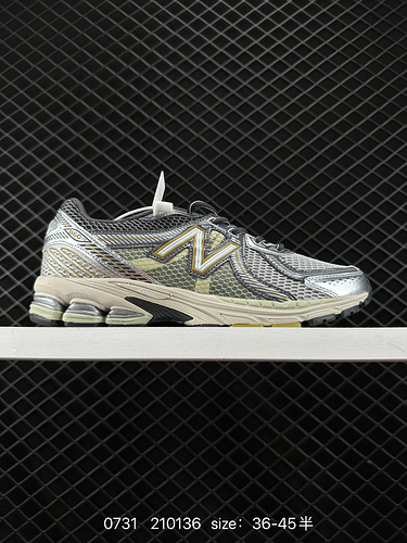 280 NB New Balance ML860 V2 Series Retro Dad Style Casual Sports Jogging with Silk Light Pigsy Leath