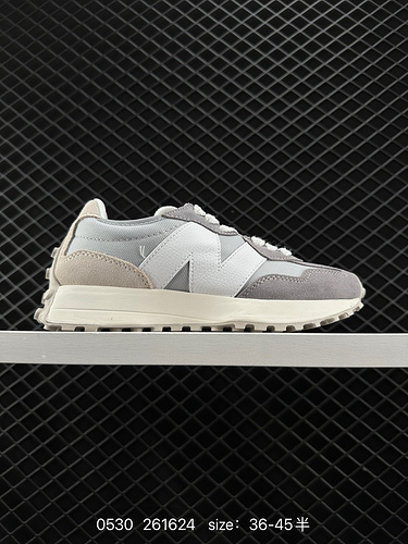 220 Xiaohongshu popular New Balance MS327 series retro casual sports running shoes with full nitrile