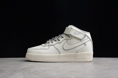 【360】[AQ1218-118]-[AIR FORCE 1 07 MID DAREDEVIL BEIGE/GREY/WHITE]-[WOMAN:36-39]-[MAN:40-45]