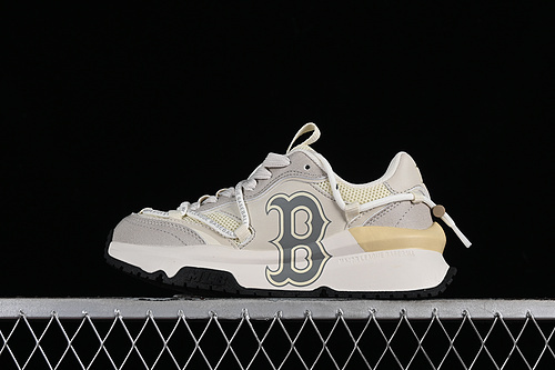 【360】[3ARNCRA4N43BGS]-[NY MLB CHUNKY RUNNER LACE WHITE/GREY/GREEN/YELLOW]-[WOMAN:36-39]-[MAN:40-45]