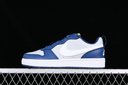 【200】[BQ5448-016]-[COURT BOROUGH LOW 2 WHITE/GREY/BLUE]-[WOMAN:36-40]