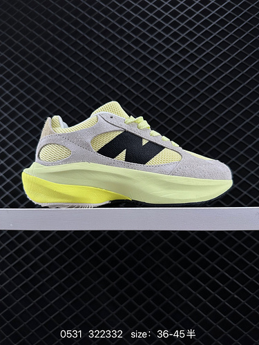 260 New Balance Warped Runner UWRPOMOB Retro Casual Sports Running Shoes Deconstructed and Old, Stab