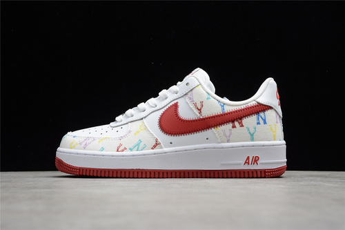 【320】[315122-443]-[AIR FORCE 1 LOW 07 WHITE/RED/MULTI-COLOR]-[WOMAN:36-39]-[MAN:40-45]