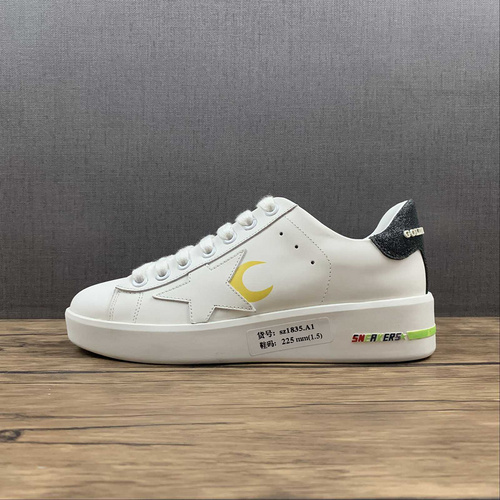 【300】[GOLDEN*GOOSE UOMO/DONNA WHITE/WHITE-BLACK]-[WOMAN:35-40]