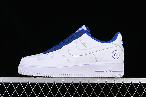 【320】[TT0801-607]-[FRAGMENT DESIGN AIR FORCE 1 07 LOW WHITE/BLUE]-[WOMAN:36-39]-[MAN:40-45]