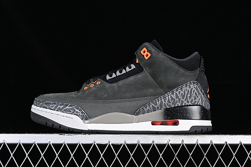 【530】[CT8532-080]-[AIR JORDAN 3 RETRO FEAR WHITE/BLACK/GREY/SILVER/BROWN]-[MAN:40-47.5]