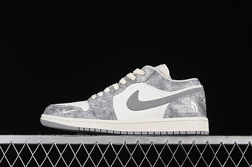 【360】[DC2024-023]-[AIR JORDAN 1 LOW WHITE/GREY]-[WOMAN:36-39]-[MAN:40-45]