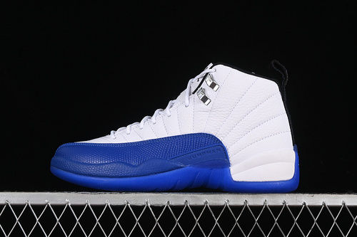 【510】[CT8013-140]-[AIR JORDAN 12 RETRO WHITE/BLACK/GAME ROYAL]-[MAN:40-47.5]