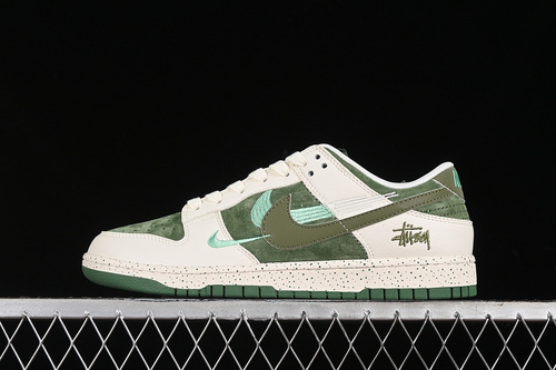 【380】[DQ1098-396]-[SB DUNK LOW OFF WHITE/GREEN]-[WOMAN:36-39]-[MAN:40-45]