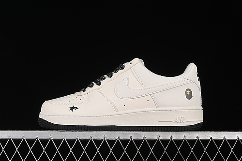 【320】[FG6688-103]-[AIR FORCE 1 07 LOW BAPE WHITE/BLACK/YELLOW]-[WOMAN:36-39]-[MAN:40-45]
