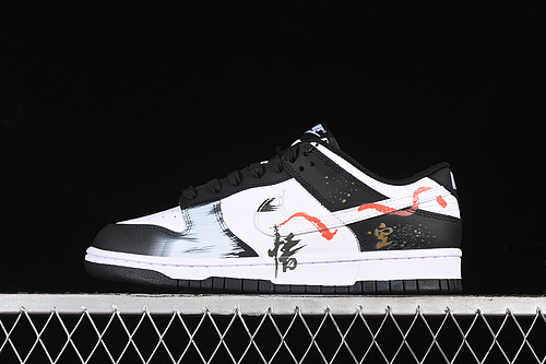 【320】[DD1391-114]-[DUNK LOW SB WHITE/BLACK/RED/GOLD]-[WOMAN:36-39]-[MAN:40-45]