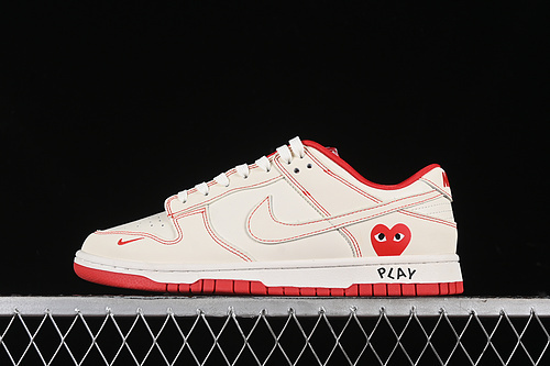 【360】[KK1688-100]-[SB DUNK LOW OFF WHITE/RED]-[WOMAN:36-39]-[MAN:40-45]