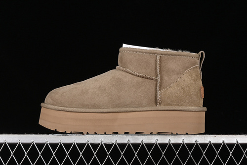 【300】[1135092]-[UGG CLASSIC ULTRA MINI PLATFORM 3CM BROWN]-[WOMAN:35-40]