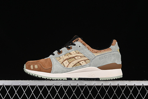 【300】[1201A937-200]-[COSTS X GEL LYTE 3 OG BROWN/PEA GREEN]-[WOMAN:36-39]-[MAN:40-45]